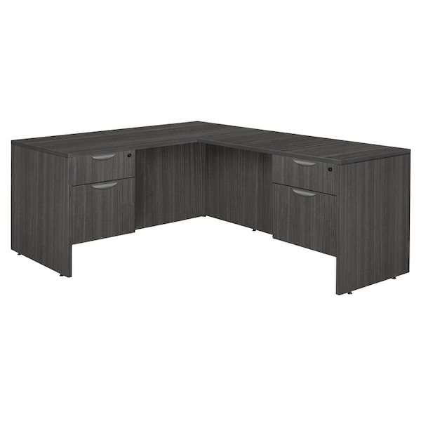 Regency Legacy L-Desks, 77 D X 29 H, 60 W X Wood, Ash Grey LLD603047AG - main